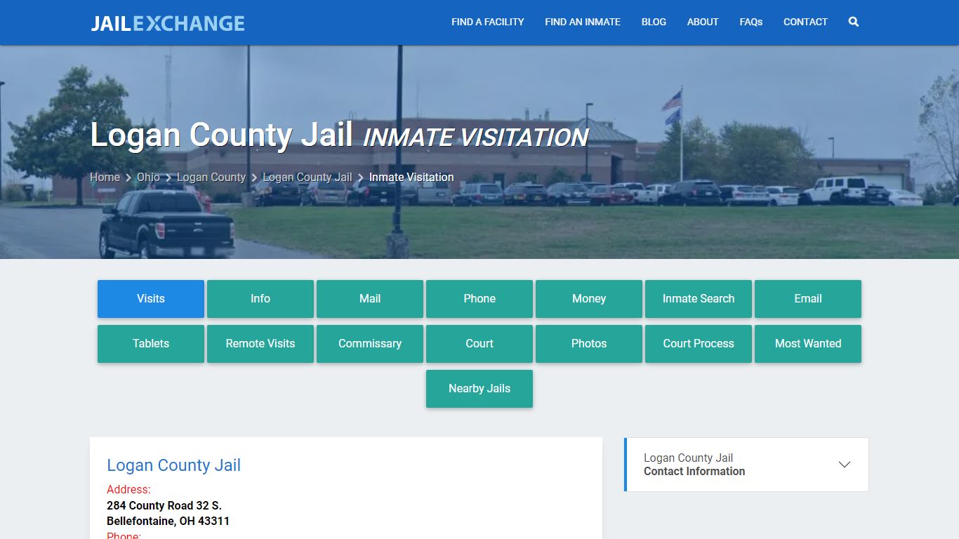 Inmate Visitation - Logan County Jail, OH - Jail Exchange